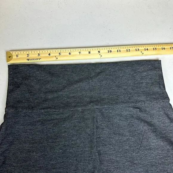Eileen Fisher Women`s Heathered Grey Mini Pencil Skirt Size Small‎ - Picture 7 of 9